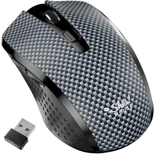 SHHModazoneOUSE Silent Mouse Wireless – Computer Mouse Wireless, Mouse for Laptop, Mouse USB, Mouse for Chromebook, Mouse Cordless, Mouse Inalambrico, PC Mouse, Computer Mice, Quiet Mouse - SHHMODAZONEOUSE