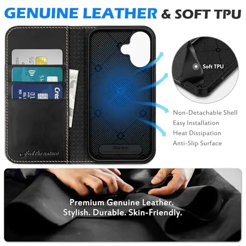 SHIELDON Case for iPhone 16 6.1