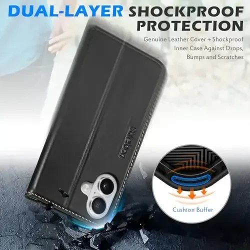 SHIELDON Case for iPhone 16 6.1
