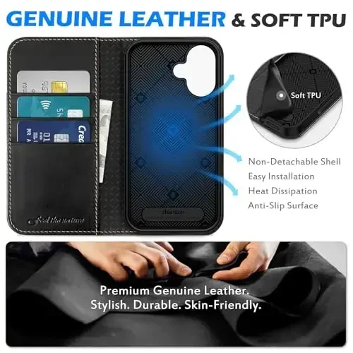 SHIELDON Case for iPhone 16 6.1