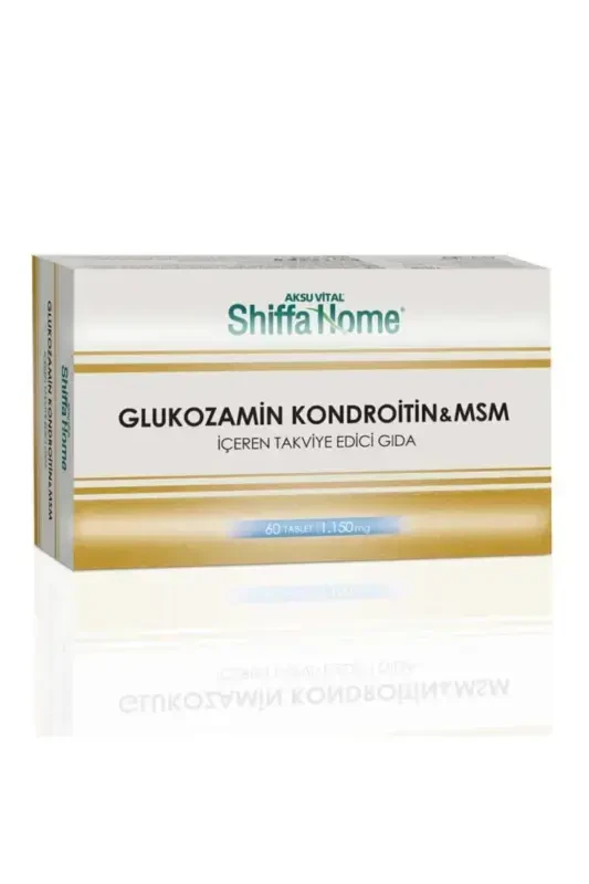 Shiffa Home Glucosamine Chondroitin & MSM 60 Tablets - Modazone