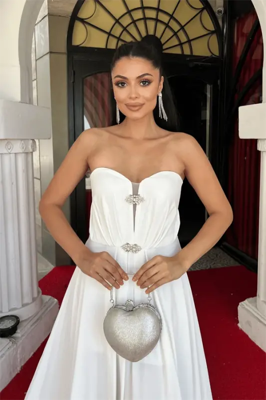 Shifon Mato Straplez Kechki Libos - OQ - 4