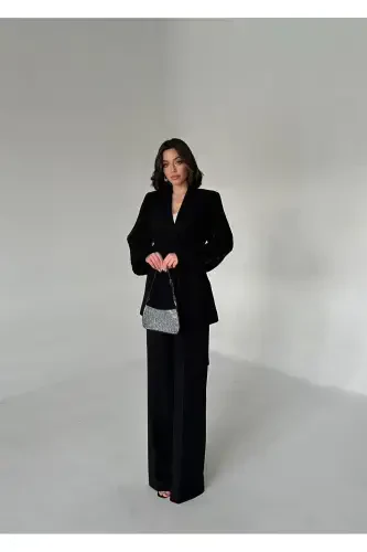 Shifon Yengli Ikkita Qismli Kostyum - 6