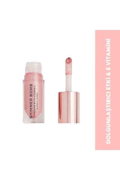 Shimmer Bomb Dolgunlaştırıcı Glimmer Lip Gloss - Revolution (1)