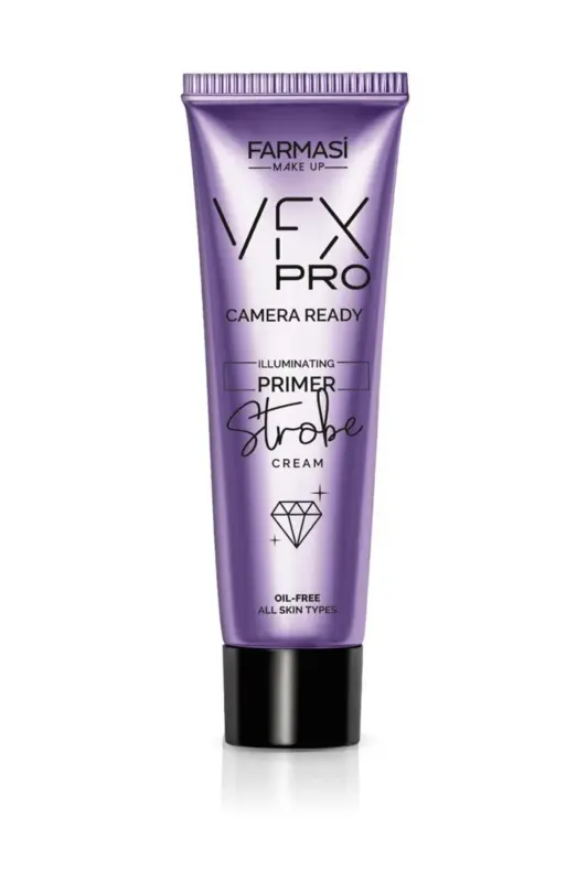 Shimmering Makeup Base - Vfx Pro Camera Ready Strobe Cream 25 Ml 8690131112851-base - FARMASI