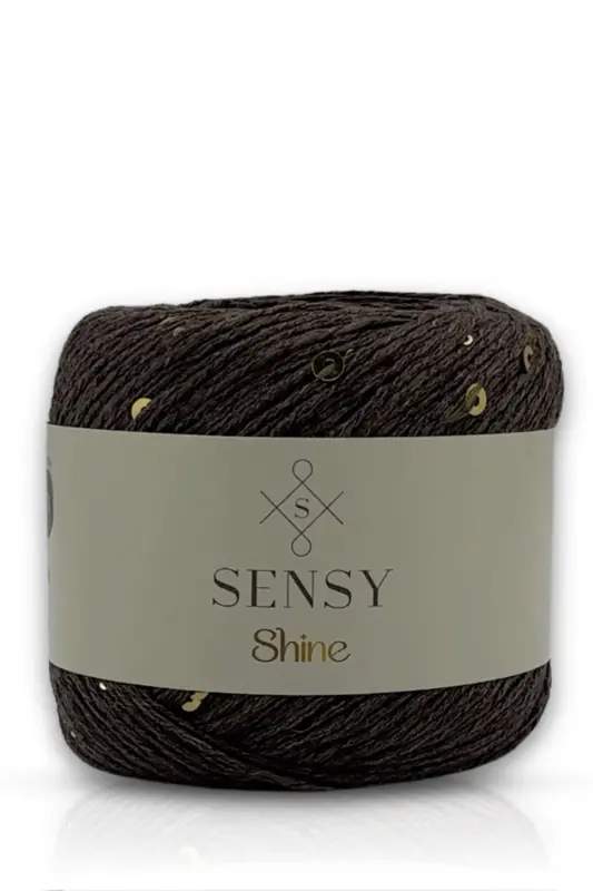 Shine Braided Yarn Brown - 6