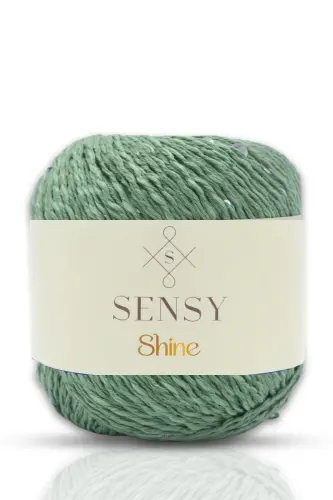 Shine Pullu Örgü Ipi Pullu Ip - Ada Çayı - 1