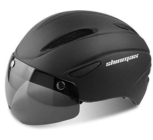 Shinmax Bike Helmet for Men Women, Bicycle Helmet with Detachable Magnetic Goggles Adjustable for Adult Road Biking Mountain Cycling Helmet (BC-001) - 1