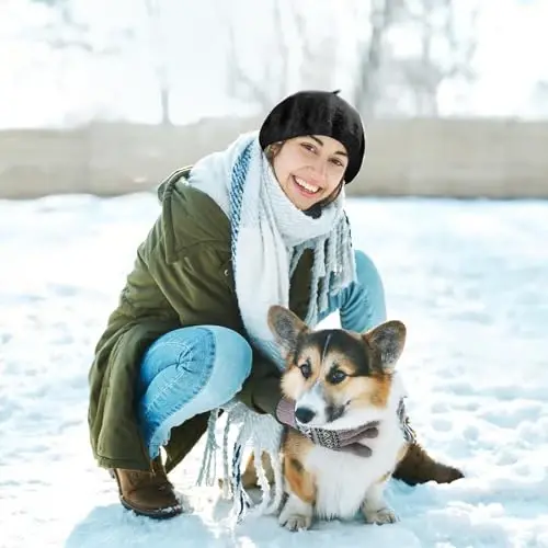 Shinymoon 48 Pcs Women Wool Beret Hat with Silky Scarf French Beret Bulk for Women Girls Winter - 6