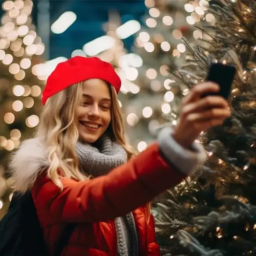 Shinymoon 48 Pcs Women Wool Beret Hat with Silky Scarf French Beret Bulk for Women Girls Winter - 5