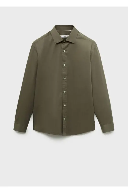 Shirt --- Khaki Color - 2