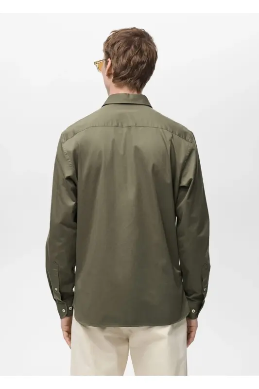 Shirt --- Khaki Color - 3