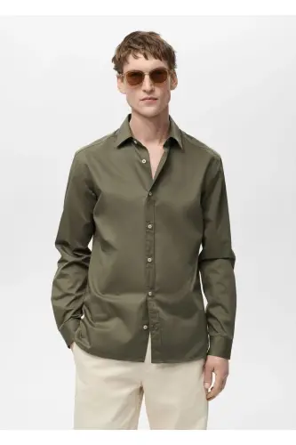 Shirt --- Khaki Color - 7
