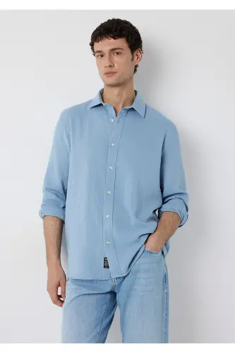 Gömlek Regular Fit / Normal Kesim 0211518-70731 - Mavi - MAVI (1)