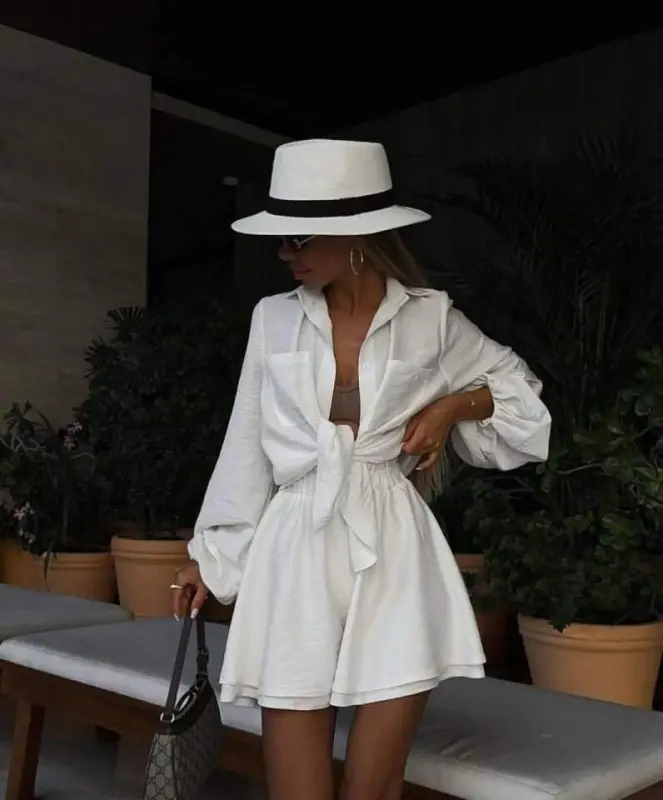 SHIRT SHORT SET - BÜYÜKBEDENIZ