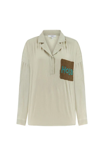 Shirt with contrast pockets - 3