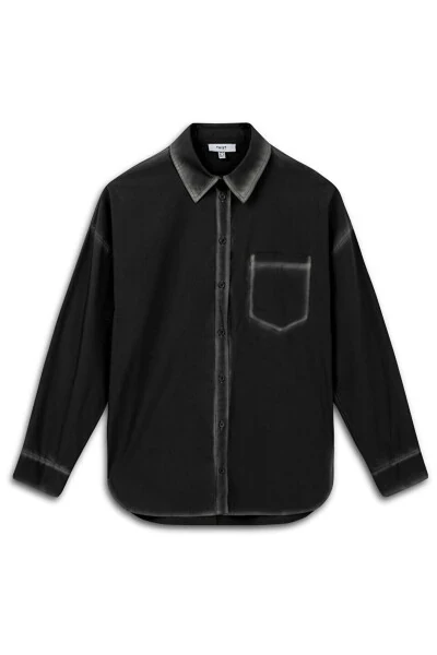 Shirt with contrasting hand-painted effect - 3