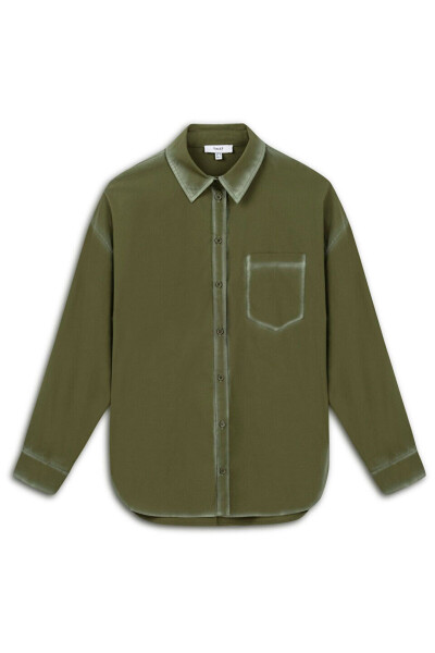 Shirt with contrasting hand-painted effect - 3