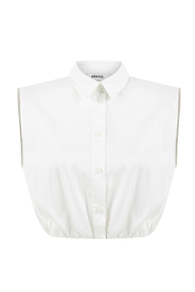 Shirt with crystal stone accents - 3