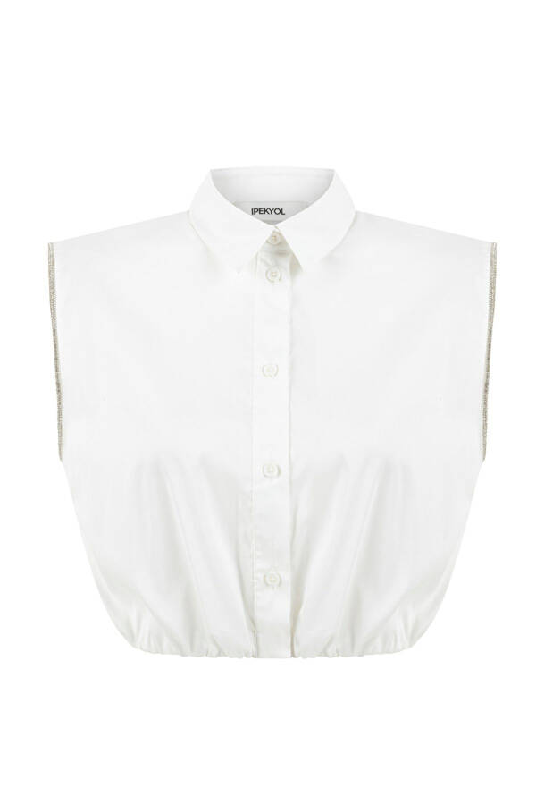 Shirt with crystal stone accents - 3