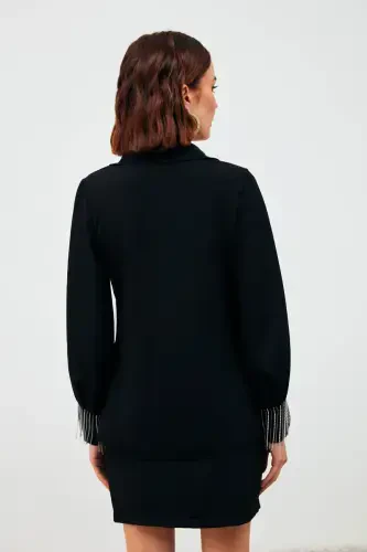 Shirt with Cufflinks - Black - 6