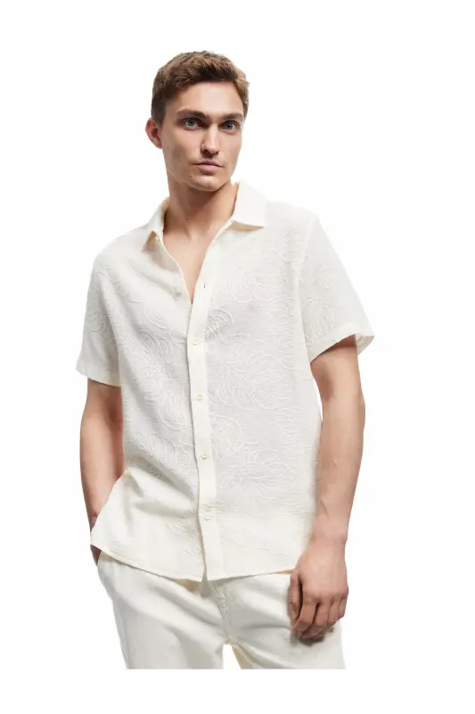 SHIRTS SS - BEJ - 2