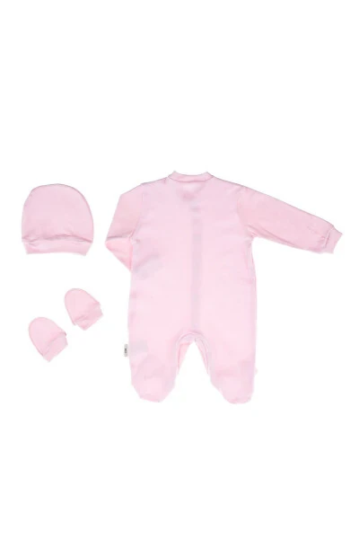 Shlyapa, Qo'lqop, Tugmalar va Poyabzalli Chaqaloq Tulum Pudir - NECIX'S (1)