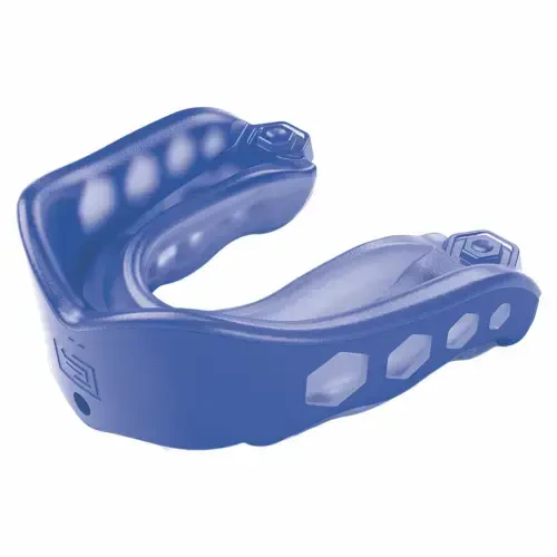 Shock Doctor Sport Gel Max Mouth Guard, Youth Size, Blue, EVA - 7
