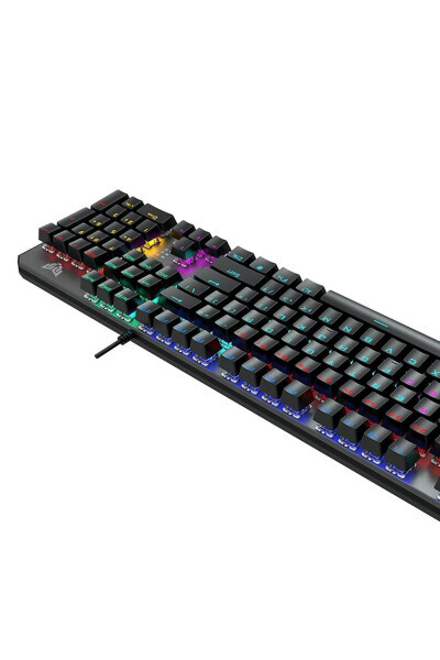 Shooter Rainbow Mexanik O'yinchi Klaviaturasi Qizil Switch Q Tr - 12