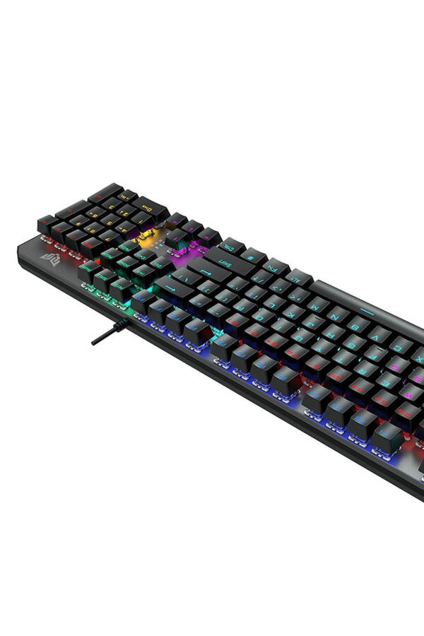 Shooter Rainbow Mexanik O'yinchi Klaviaturasi Qizil Switch Q Tr - 12