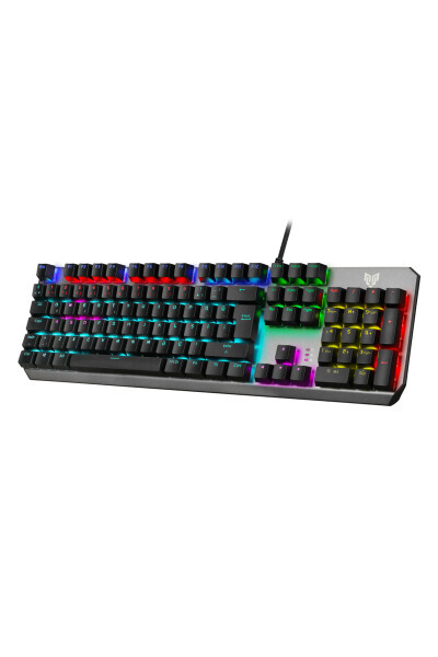 Shooter Rainbow Mexanik O'yinchi Klaviaturasi Qizil Switch Q Tr - 26
