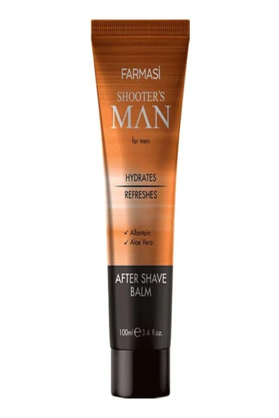 Shooter's Man After Shave Lotion 100 Ml - Men's After Shave Lotion - FARMASI