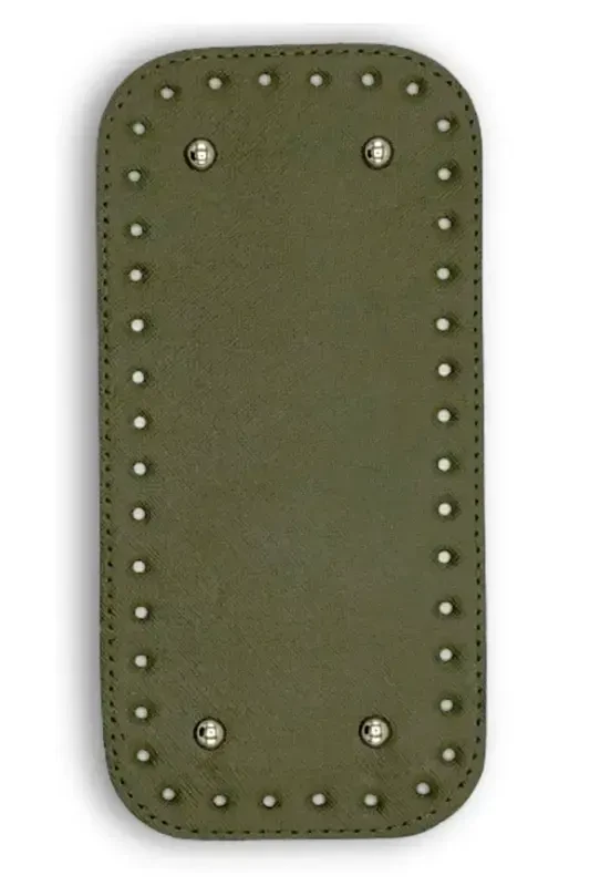 Short Bag Bottom Artificial Leather 12cmx25cm - 2