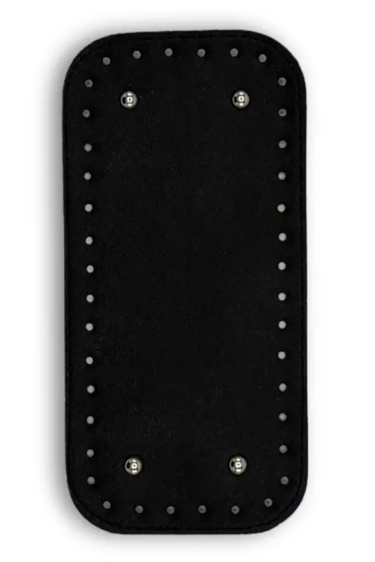 Short Bag Bottom Faux Leather 12cmx25cm - 3