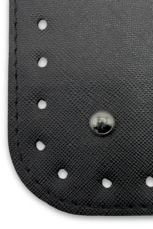 Short Bag Bottom Faux Leather 12cmx25cm - 4