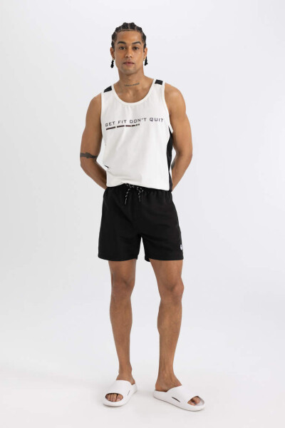 Short Basic Swim Shorts Black - 2