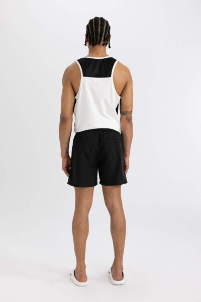 Short Basic Swim Shorts Black - 7