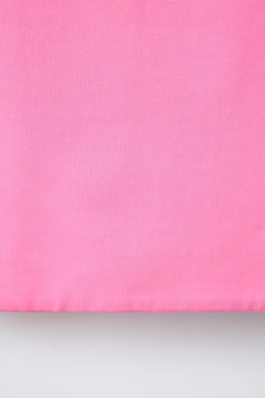 SHORT CAMISOLE TOP-Neon pink - 4