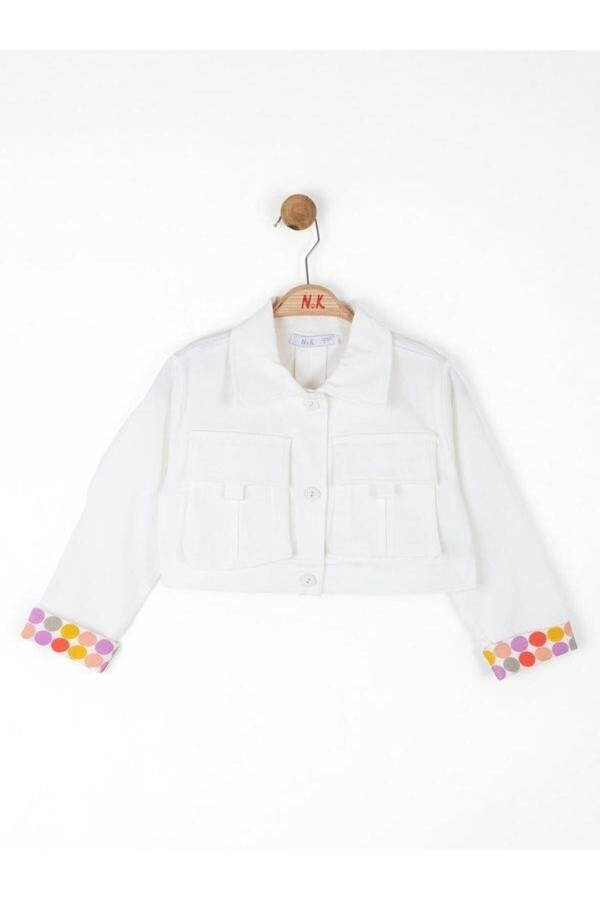 Short Cotton Jacket for Girls - 8