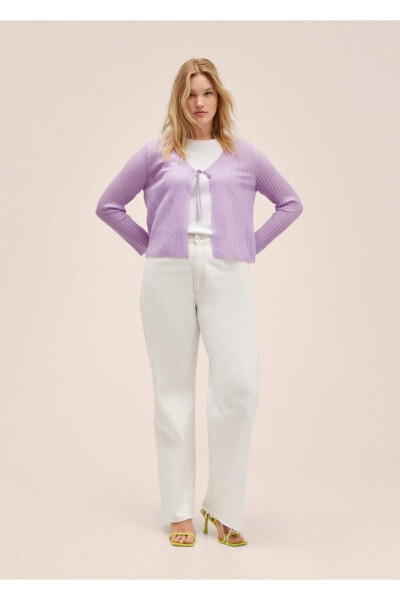Short Knit Cardigan - 7