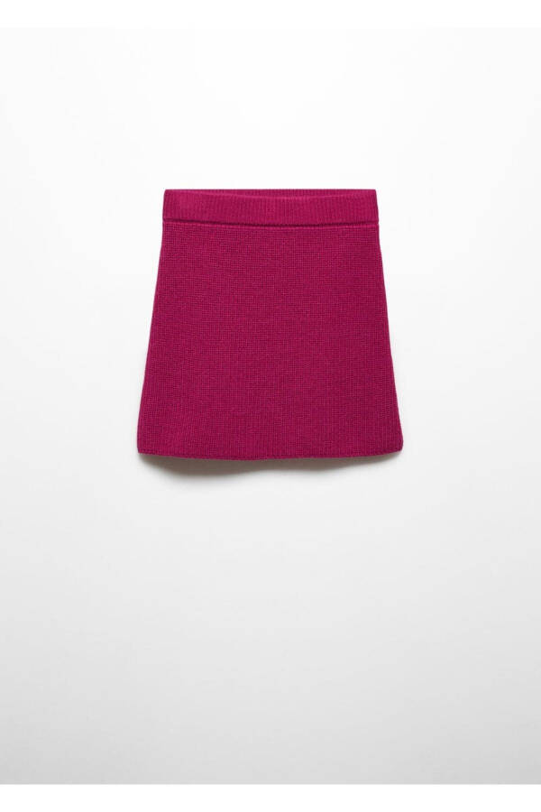 Short Knit Skirt - 3