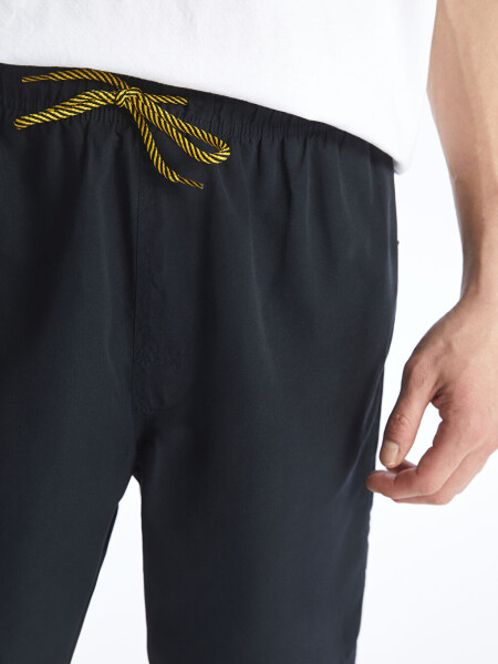 Short Length Basic Men's Swim Shorts-Anthracite - 3