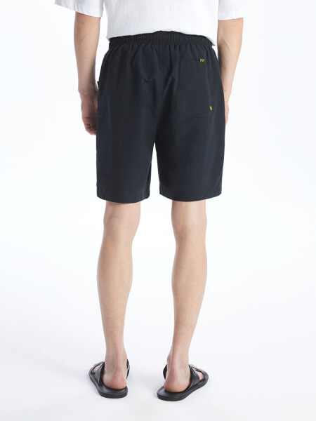 Short Length Basic Men's Swim Shorts-Anthracite - 5