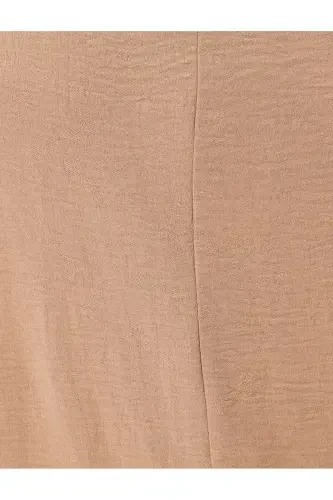 Short Salopet Cepli-Ochiq Jigarrang - 6