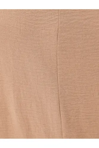 Short Salopet Cepli-Ochiq Jigarrang - 6