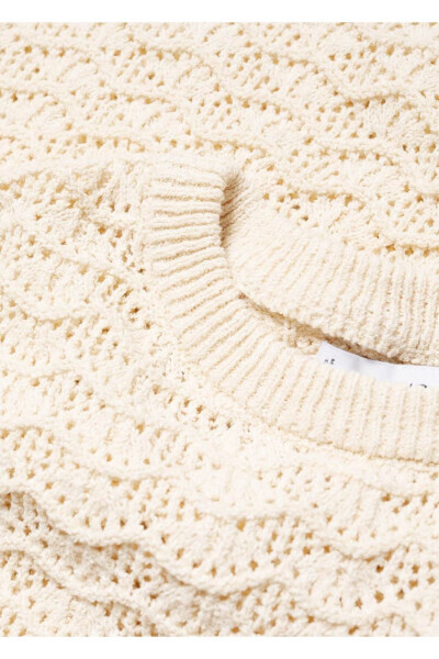 Short Sleeve Oversized Sweater - 6