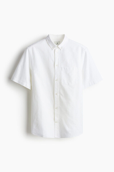 Short Sleeve Oxford Shirt - 3