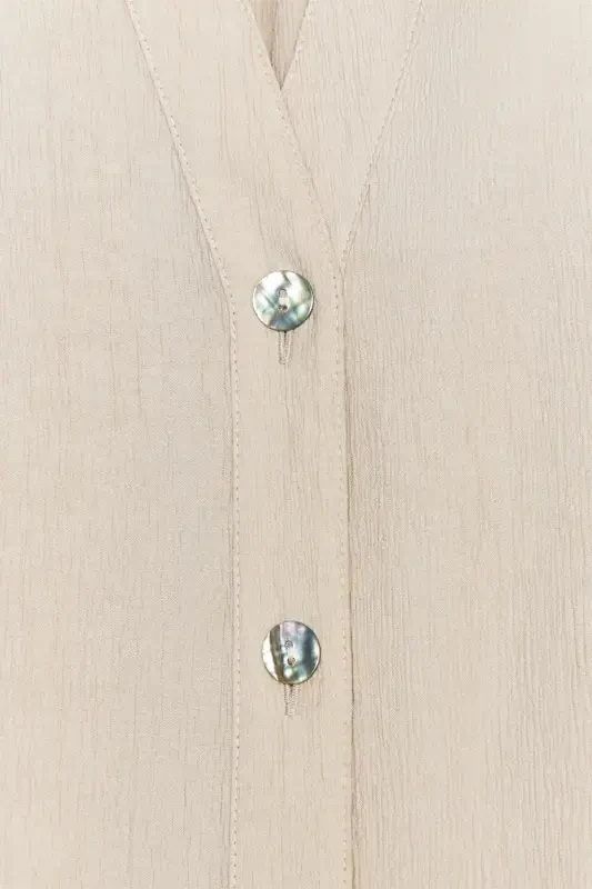 SHORT SLEEVE SHIRT-Sand - 7