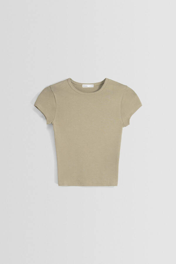 Short-sleeved crew neck t-shirt - 2