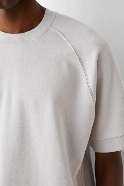 Short-sleeved interlock square neck t-shirt - 6